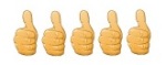 5 Thumbs-Up